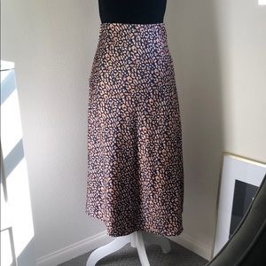 J Crew Midi Slip Skirt